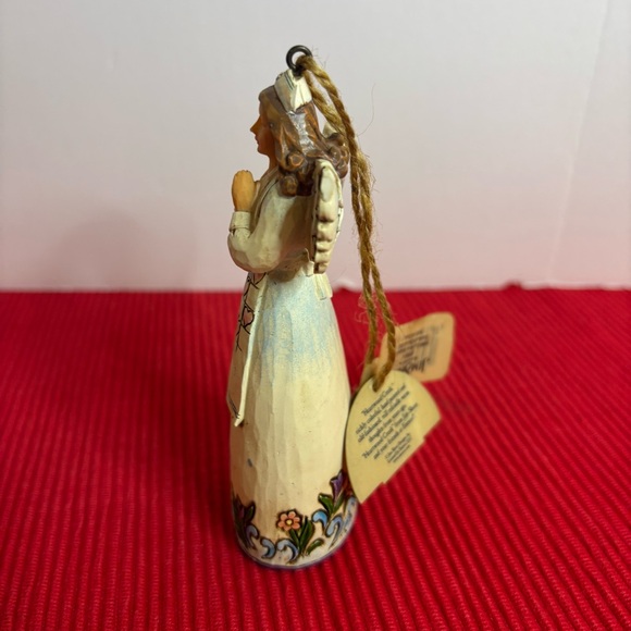 Jim Shore Heartwood Creek Colorful Angel of Healing Nurse Christmas Ornament - Picture 3 of 10